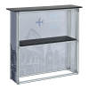 Additional Image 1 - a shelf with a glass door