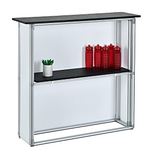 Additional Image 2 - a white shelf with red objects on it