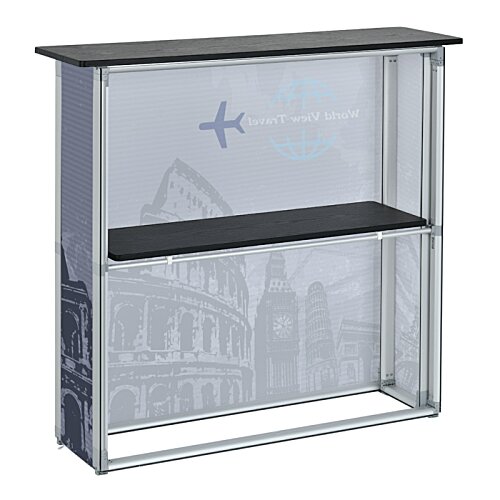 Additional Image 1 - a shelf with a glass door