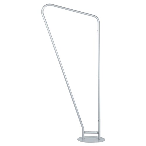 Additional Image 2 - a white flag pole with a white base