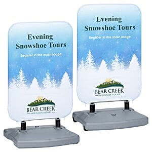 Additional Image 5 - a couple of signs on a stand