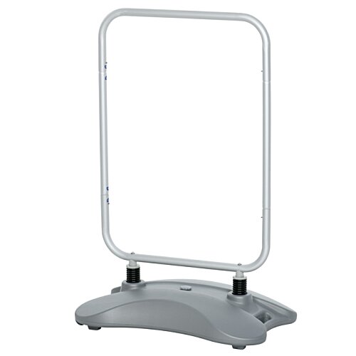 Additional Image 1 - a white sign on a stand