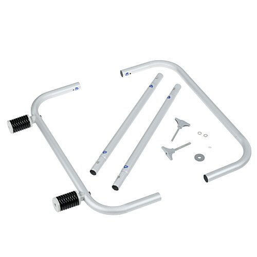 Additional Image 2 - a white object with black wheels