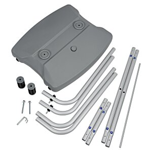 Additional Image 2 - a grey plastic object with black plastic parts