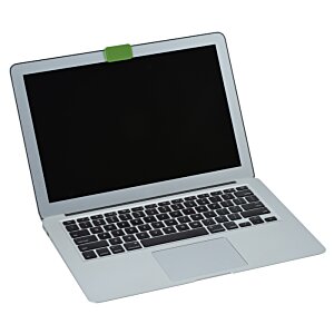 Additional Image 3 - a laptop with a green label