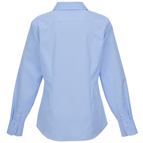 Additional Image 1 - a back of a blue shirt