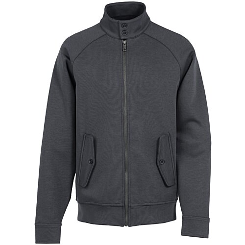 Additional Image 1 - a black jacket with a zipper