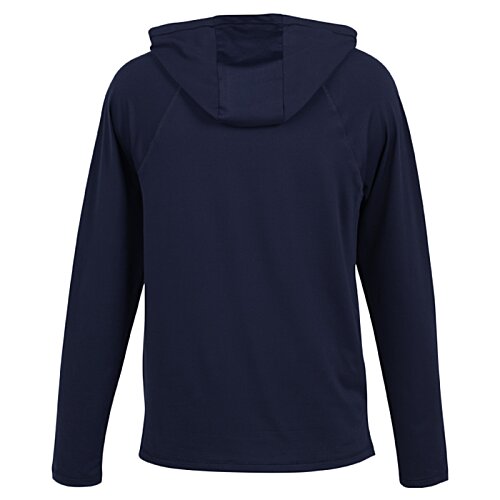 Additional Image 1 - a black hoodie with a white background