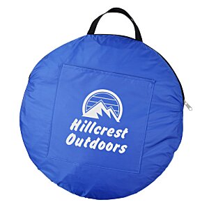 Additional Image 1 - a blue bag with white text