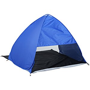 Additional Image 5 - a blue and black tent