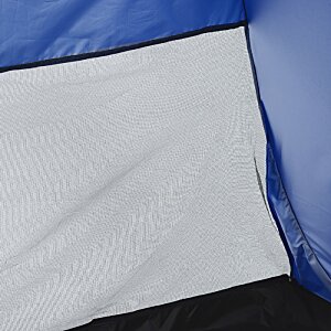 Additional Image 6 - a close up of a blue and white tent