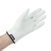 a hand wearing a white glove