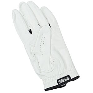 Additional Image 4 - a white glove with black trim