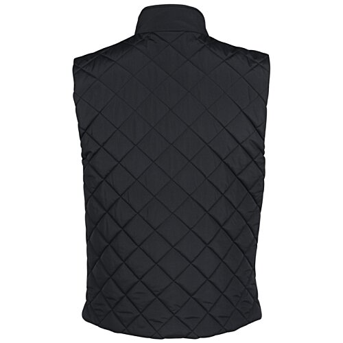 Additional Image 1 - a black vest with a white background