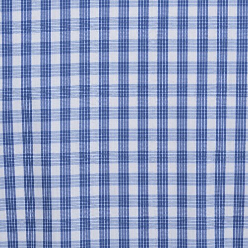 Additional Image 2 - a blue and white checkered fabric