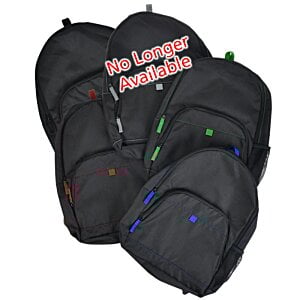 Additional Image 3 - a group of black backpacks