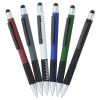 View Image 6 of 6 of Honeycomb Soft Touch Stylus Metal Pen