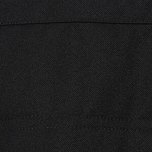 Additional Image 2 - a black fabric with a white stripe