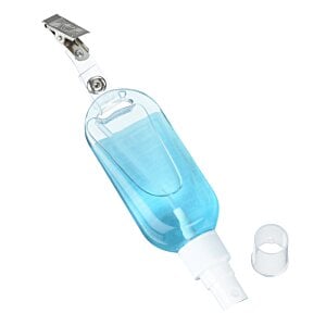 Additional Image 1 - a blue bottle with a white cap