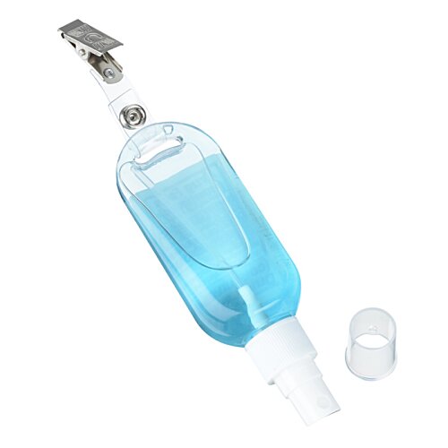 Additional Image 1 - a blue bottle with a white cap