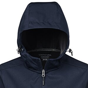 Additional Image 2 - a blue jacket with a hood