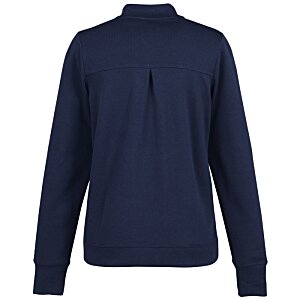 Additional Image 1 - a back of a blue shirt