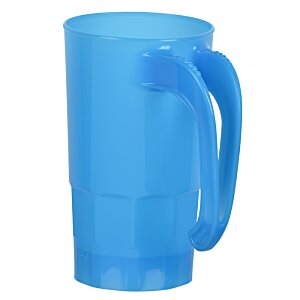 Additional Image 5 - a blue plastic cup with handle