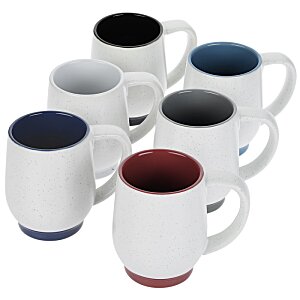 Additional Image 2 - a group of white mugs with different colors