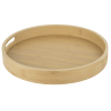 View Image 3 of 3 of Bamboo Serving Tray with Handles