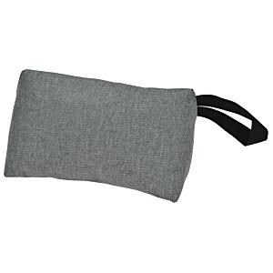 Additional Image 3 - a grey sponge with a black handle