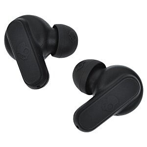 Additional Image 6 - a pair of black earbuds