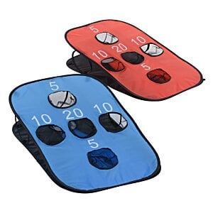 Additional Image 3 - a blue and red rectangular object with black circles