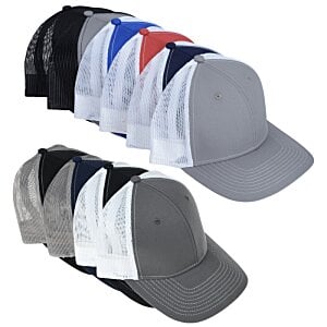 Additional Image 2 - a group of hats with flags