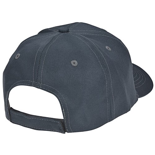 Additional Image 1 - a black hat with a hole in the back