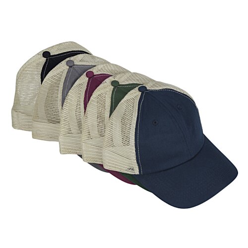 Additional Image 2 - a blue and white hat