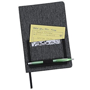 Additional Image 1 - a black rectangular object with a yellow card in it