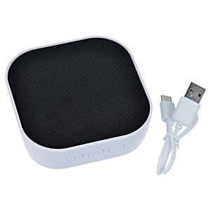 Additional Image 3 - a black square box with a white usb cable