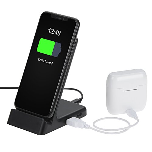 Additional Image 2 - a black device with a green screen