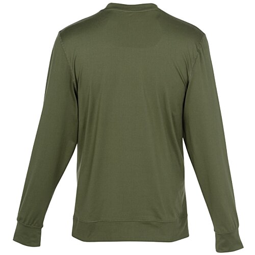 Additional Image 1 - a green long sleeved shirt