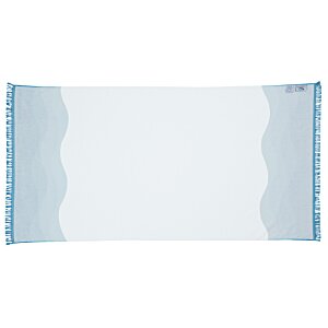 Additional Image 1 - a white rectangular object with blue edges