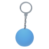 Additional Image 1 - a blue ball keychain with a silver ring