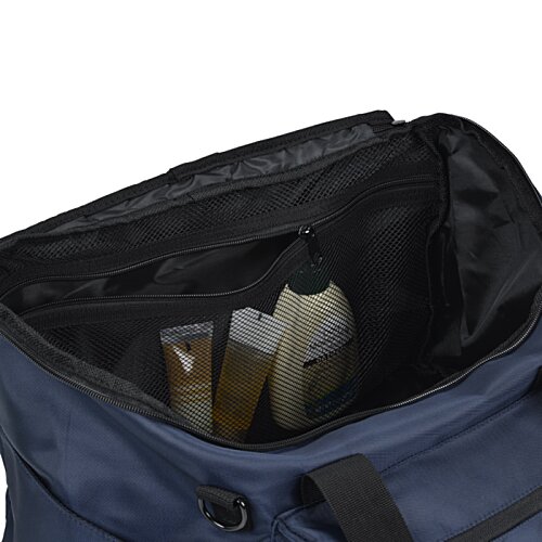 Additional Image 3 - a blue bag with a black strap