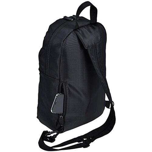 Additional Image 5 - a black backpack with a strap