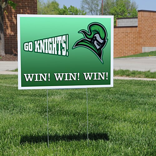 Additional Image 2 - a green sign in the grass