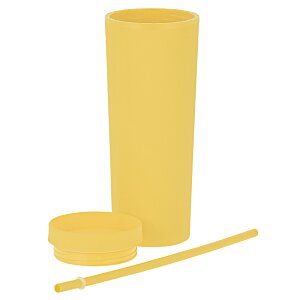 Additional Image 1 - a yellow tube and a straw