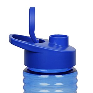 Additional Image 3 - a blue water bottle with a lid