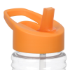 View Image 3 of 3 of Clear Impact Adventure Bottle with Flip Straw Lid - 32 oz.
