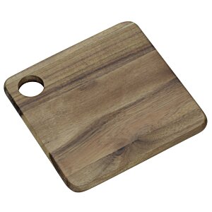 Additional Image 1 - a wooden cutting board with a hole