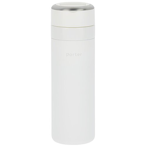 Additional Image 3 - a white cylindrical container with a black lid