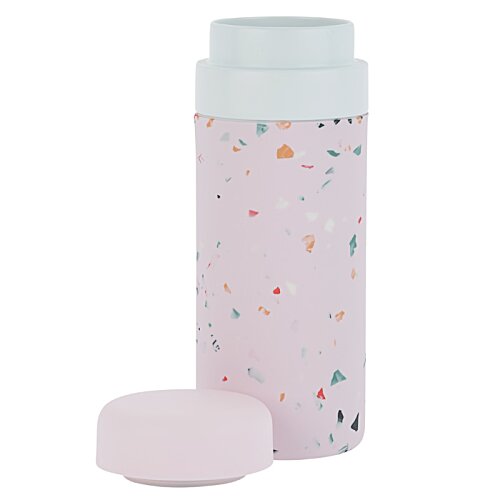 Additional Image 1 - a pink bottle with a white cap